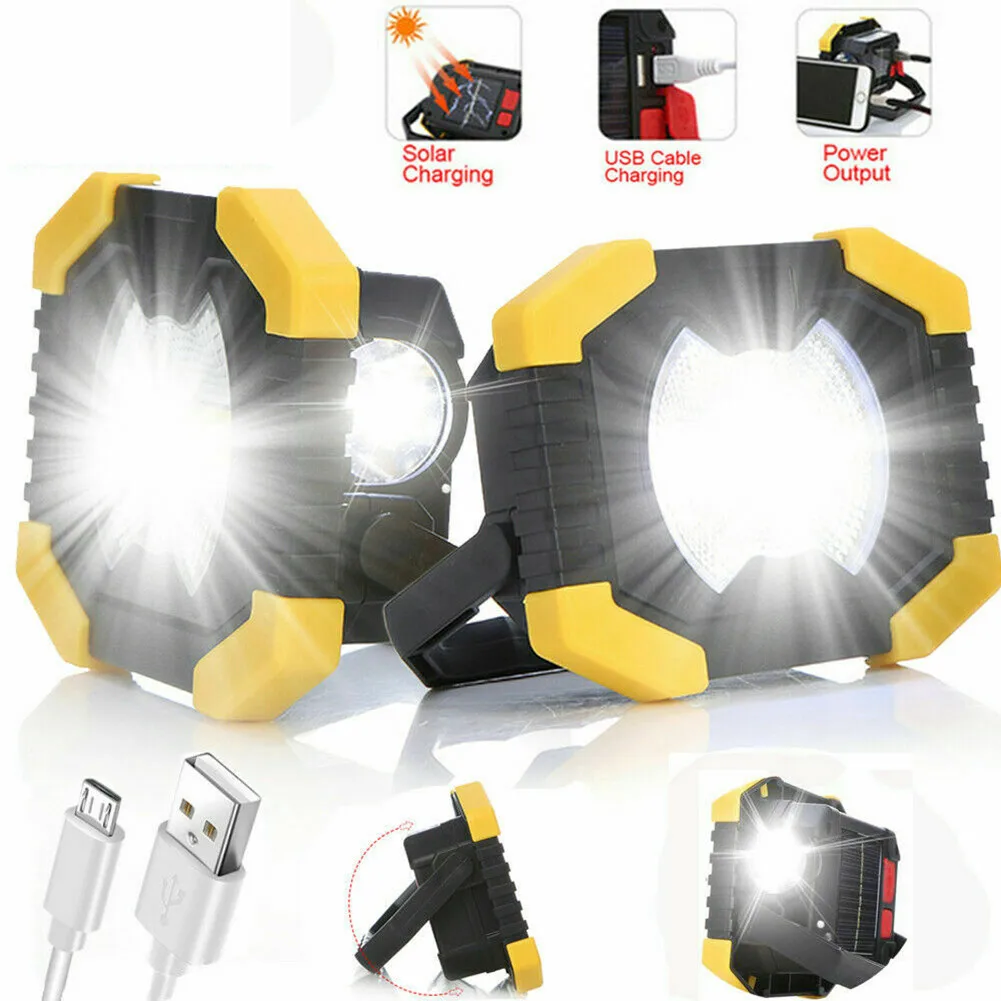 100W Solar LED Light Flashlamp USB Rechargeable Outdoor Camping Work Torch Flood For Camping Hiking Hunting Equipments Accs
100W Solar LED Light Flashlamp USB Rechargeable Outdoor Camping Work Torch Flood For Camping Hiking Hunting Equipments Accs