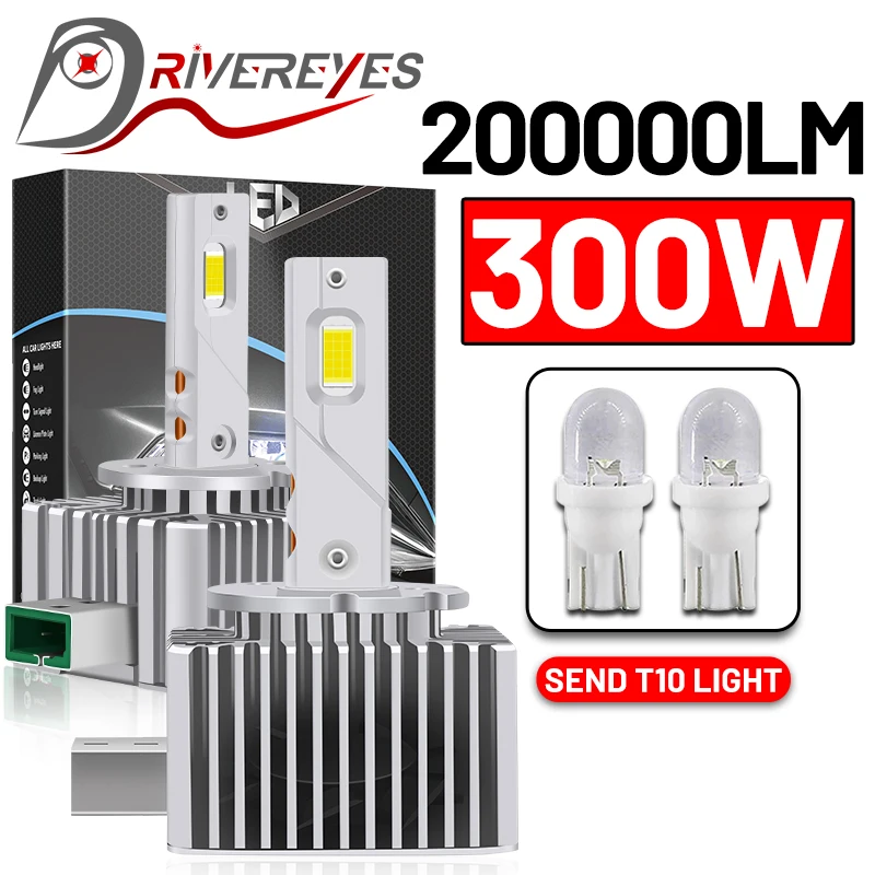 D3S D1S LED Headlights HID D2S D4S D8S D1R D2R D3R Turbo LED Bulb Auto Lamps Plug&Play 200000LM Two-sided CSP Chip 6000K 300W
D3S D1S LED Headlights HID D2S D4S D8S D1R D2R D3R Turbo LED Bulb Auto Lamps Plug&Play 200000LM Two-sided CSP Chip 6000K 300W
