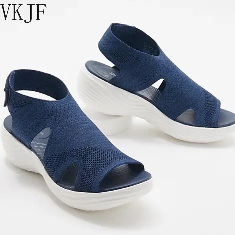 New Ladies Wedge Fish Mouth Fingerless Sandals Open Toe Shoes Platform Shoes Women Sandals Sandal Platform Fashion Shoes Slip-On
New Ladies Wedge Fish Mouth Fingerless Sandals Open Toe Shoes Platform Shoes Women Sandals Sandal Platform Fashion Shoes Slip-On