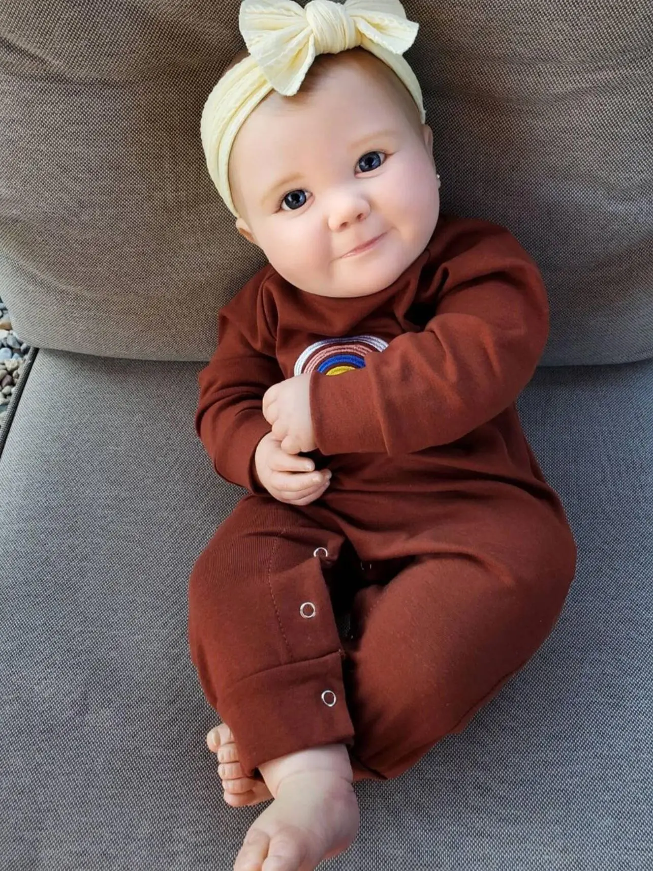 60 CM 3D Paint Skin Cloth Body Silicone Reborn Baby Doll Toy With Blood Vessels Art Bebe Lifelike Hand Made Fat Big Toddler
60 CM 3D Paint Skin Cloth Body Silicone Reborn Baby Doll Toy With Blood Vessels Art Bebe Lifelike Hand Made Fat Big Toddler
