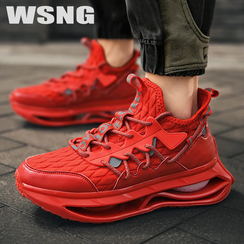 WSNG New High-quality Men's Shoes Trendy Sports Low-top Fashion Casual Shoes Popcorn Bottom Men's All-match Breathable Dad Shoes
WSNG New High-quality Men's Shoes Trendy Sports Low-top Fashion Casual Shoes Popcorn Bottom Men's All-match Breathable Dad Shoes