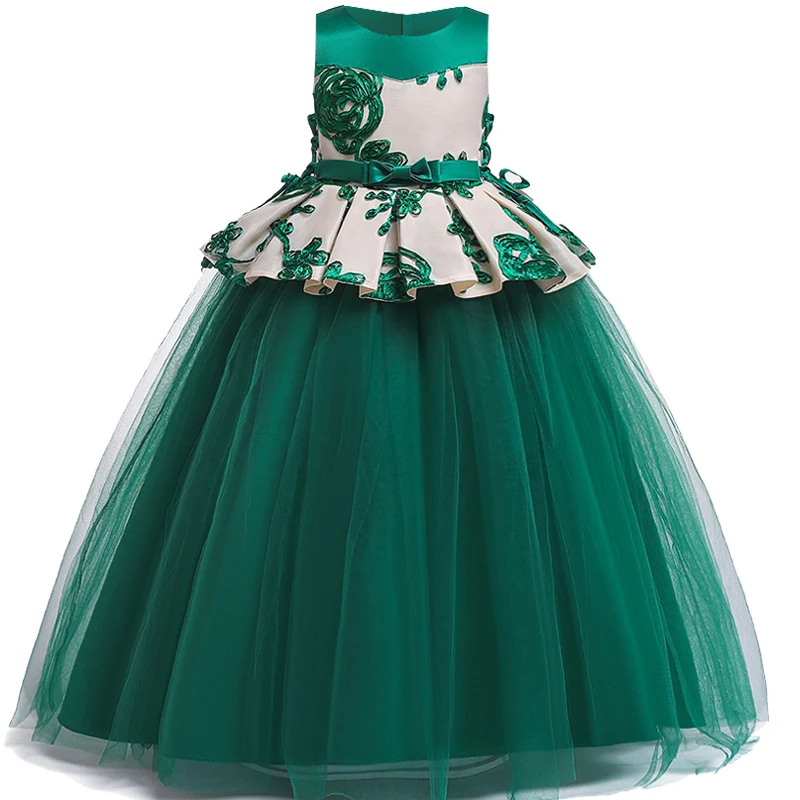 3D flower girls dress formal long wedding party girls princess dress sleeveless bow tulle kids dresses for girls High waist dres
3D flower girls dress formal long wedding party girls princess dress sleeveless bow tulle kids dresses for girls High waist dres