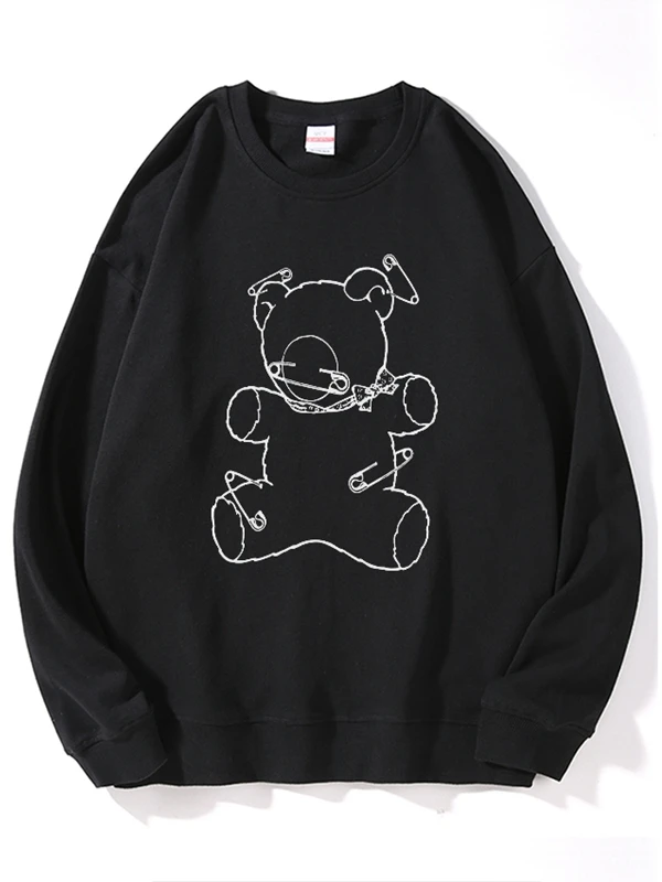 COOLMIND 100% Cotton unisex Sweatshirts casual cool bear print men Sweatshirts big size men hooded sweatshirts 
COOLMIND 100% Cotton unisex Sweatshirts casual cool bear print men Sweatshirts big size men hooded sweatshirts