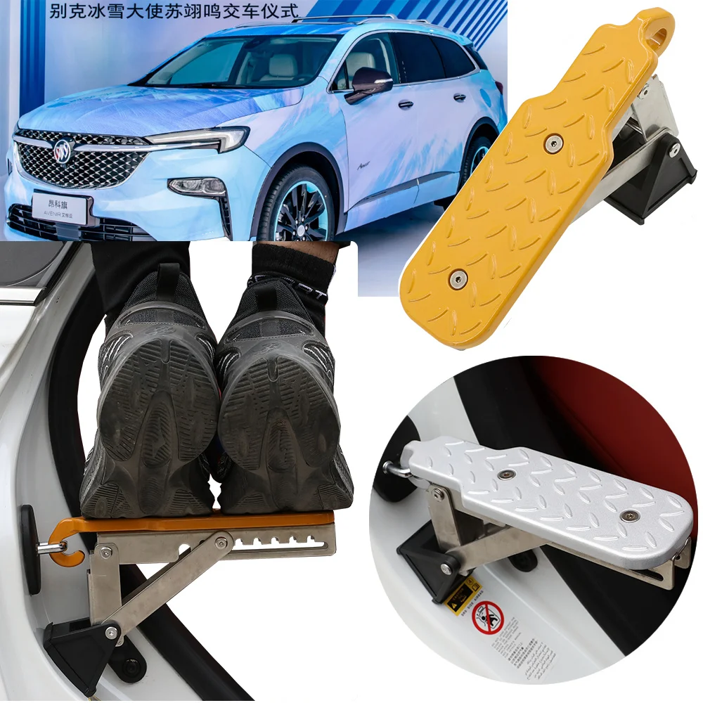 Universal Fit Car Door Step, Foldable Roof Rack Door Step Up on Door Latch,Access to For Enclave 2000-2025
Universal Fit Car Door Step, Foldable Roof Rack Door Step Up on Door Latch,Access to For Enclave 2000-2025