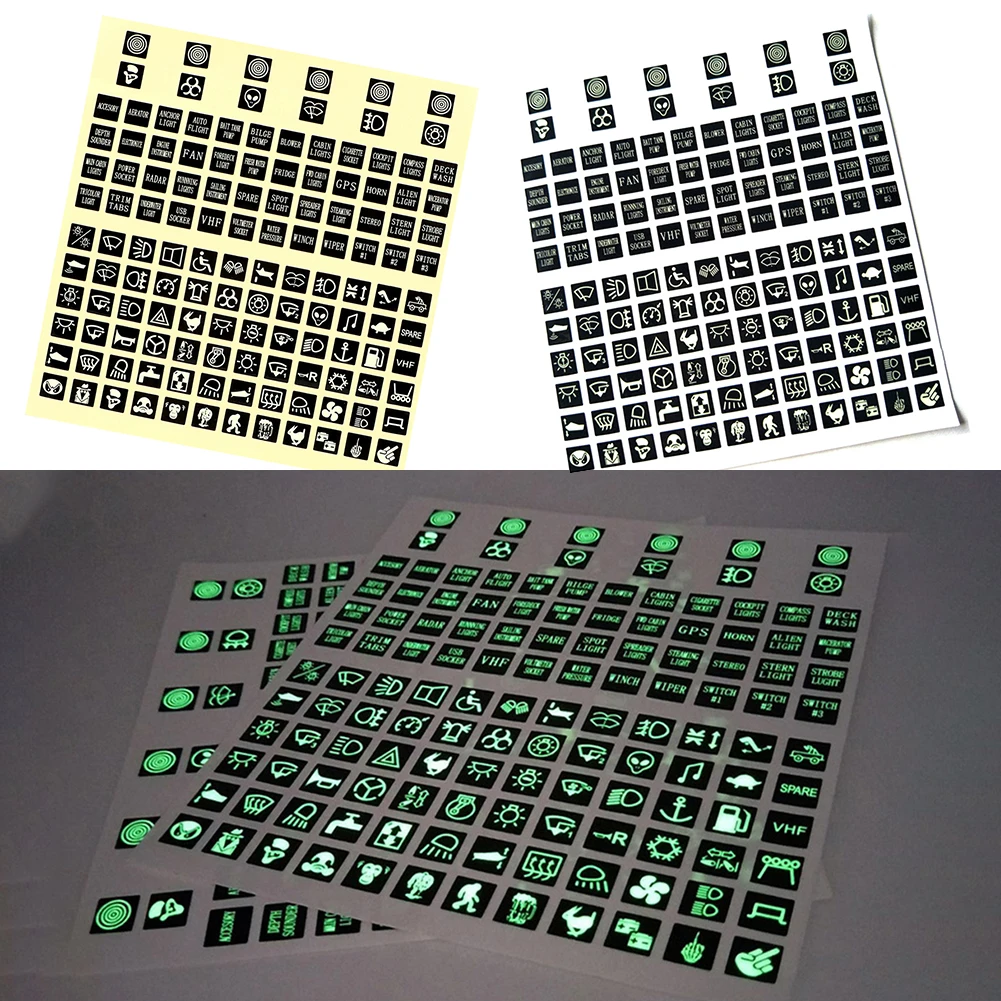 Наклейки-бирки наклейки для предохранителей для инструментных панелей, светящиеся виниловые наклейки из ПВХ, декор 132 шт./компл. 
Наклейки-бирки наклейки для предохранителей для инструментных панелей, светящиеся виниловые наклейки из ПВХ, декор 132 шт./компл.