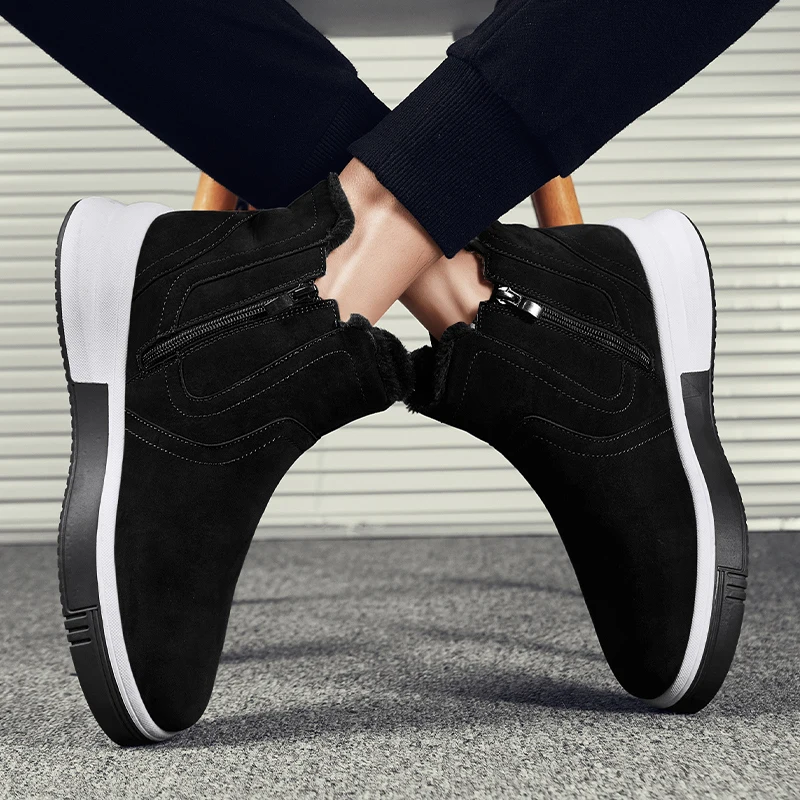 Men Mocassin Flats Men High Top Snow Boots Plush Warm Cotton Shoes Ankle Botas Non-slip Casual Shoes S13800-S13805 Morliron
Men Mocassin Flats Men High Top Snow Boots Plush Warm Cotton Shoes Ankle Botas Non-slip Casual Shoes S13800-S13805 Morliron