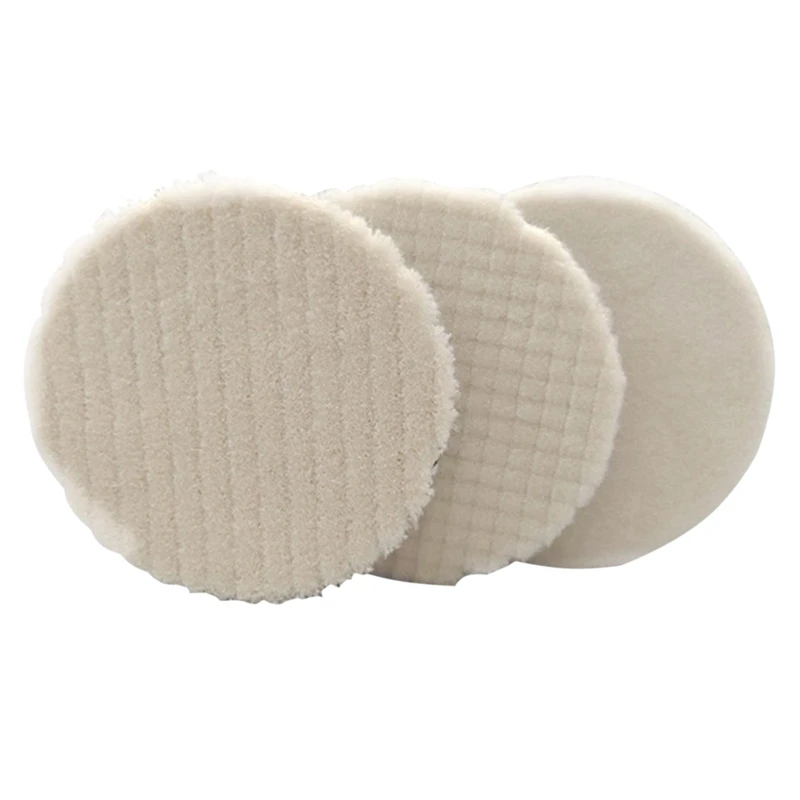 3PCS 5 Inch Wool Polishing Pad, Suitable For Car Polishing, Waxing, Grinding And Scratching Polishing Disc
3PCS 5 Inch Wool Polishing Pad, Suitable For Car Polishing, Waxing, Grinding And Scratching Polishing Disc