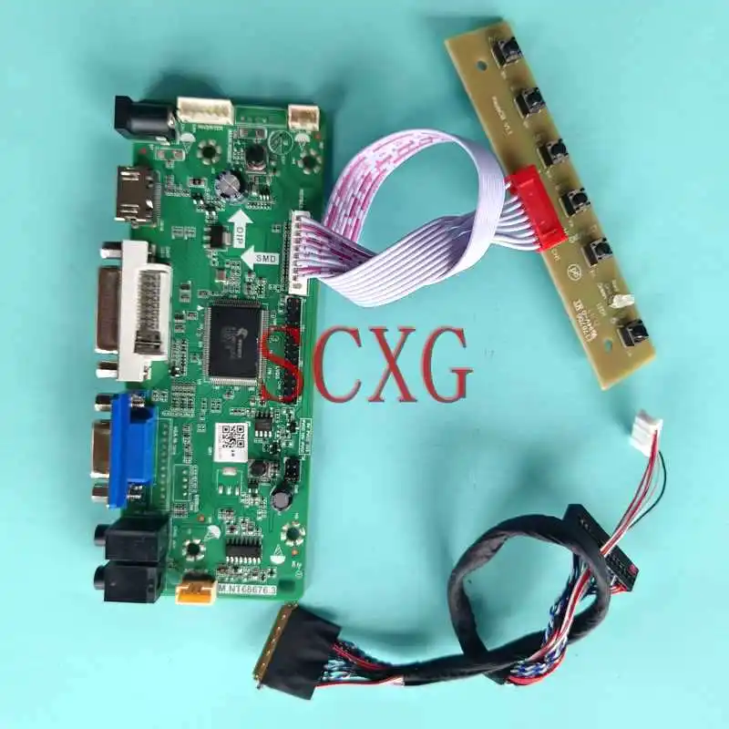 Laptop Display Screen Controller Board Fit LTN140AT01 LTN140AT02 VGA DVI DIY Kit 14" 1366*768 LVDS 40-Pin HDMI-Compatible
Laptop Display Screen Controller Board Fit LTN140AT01 LTN140AT02 VGA DVI DIY Kit 14" 1366*768 LVDS 40-Pin HDMI-Compatible