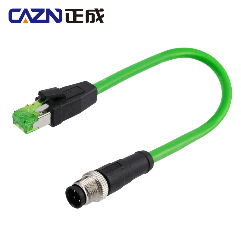 CAZN Разъем Ethernet M12 4-контактный 
CAZN Разъем Ethernet M12 4-контактный