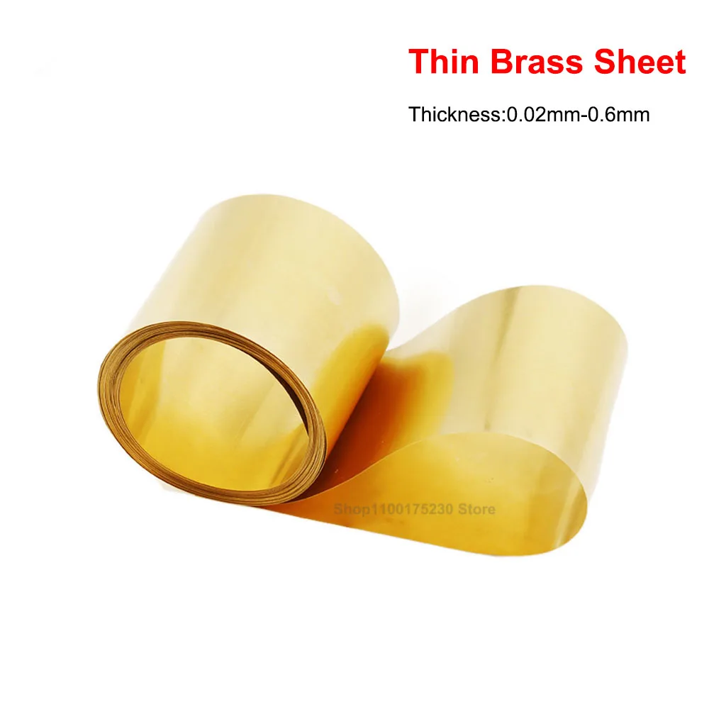 1PCS Thin Brass Sheet Foil Strip Brass Metal Plate Thickness 0.02 0.03 0.05 0.1 0.2 0.3 0.4 0.5 0.6mm Width 10mm-400mm
1PCS Thin Brass Sheet Foil Strip Brass Metal Plate Thickness 0.02 0.03 0.05 0.1 0.2 0.3 0.4 0.5 0.6mm Width 10mm-400mm