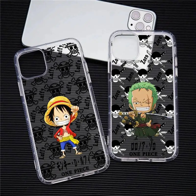 Cute Funny Anime One Piece Luffy Zoro Chopper Phone Case For iphone 13 12 11 Pro Max Mini XS 8 7 Plus X SE 2020 XR Transparent
Cute Funny Anime One Piece Luffy Zoro Chopper Phone Case For iphone 13 12 11 Pro Max Mini XS 8 7 Plus X SE 2020 XR Transparent