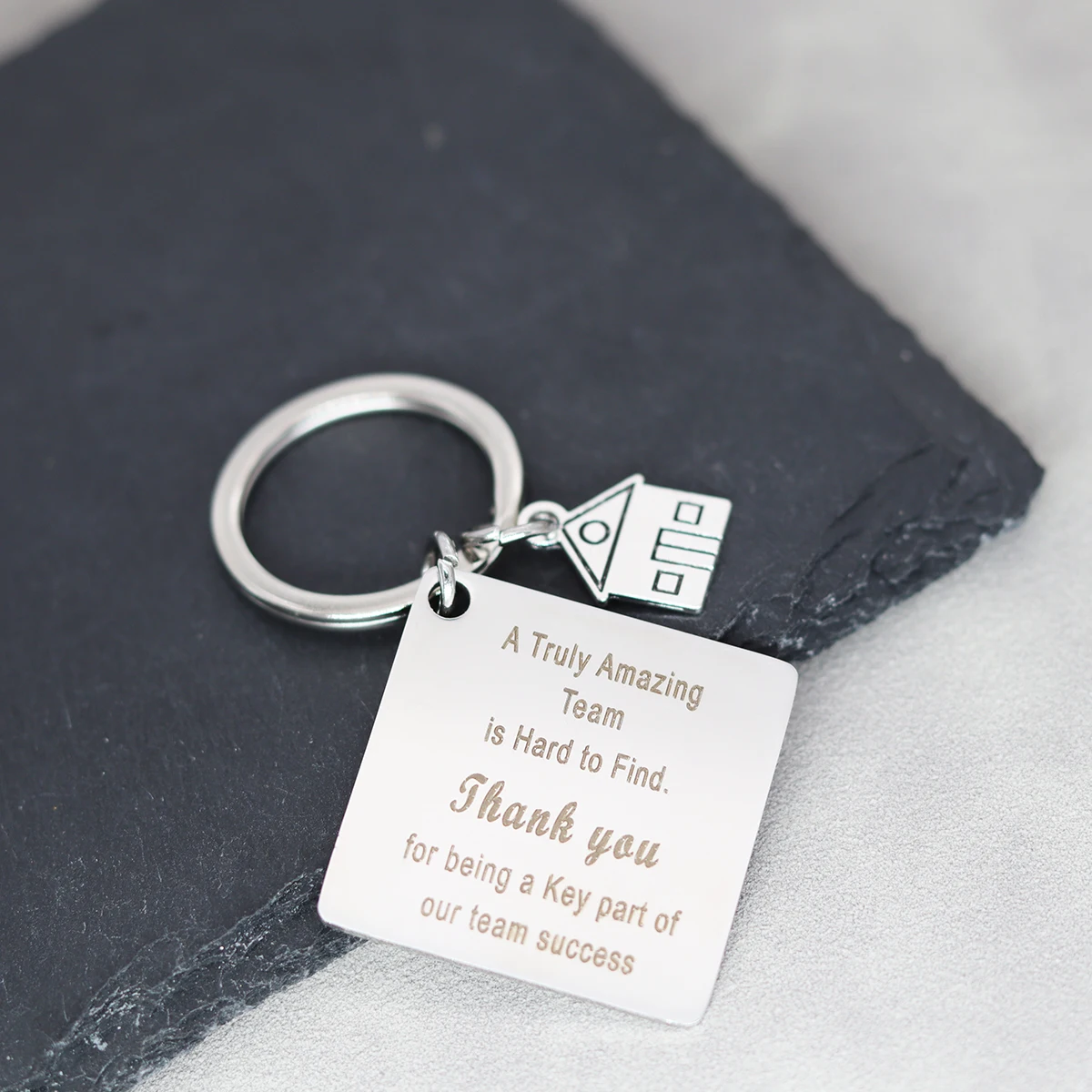 A Truly Amazing Team Is Hard To Find Keychain Stainless Steel Metal Pendant Keyring Letter Engraved Key Chains Appreciate Gift
A Truly Amazing Team Is Hard To Find Keychain Stainless Steel Metal Pendant Keyring Letter Engraved Key Chains Appreciate Gift