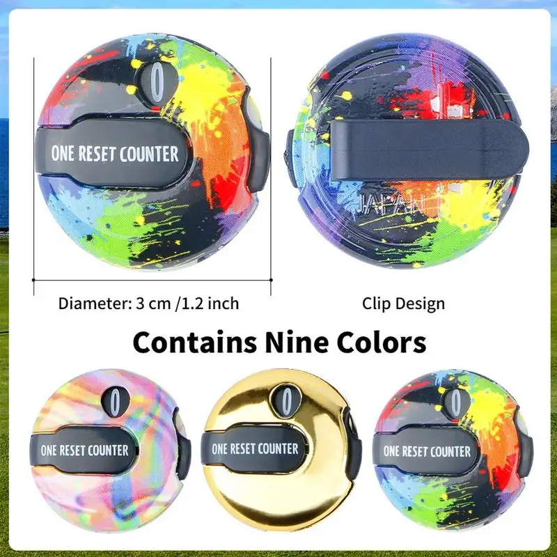 Golf Stroke Counter Mini Portable Easy Reset Up To 12 Strokes Golf Score Counter Golf Score Counter Clip Attachment 3 Colors
Golf Stroke Counter Mini Portable Easy Reset Up To 12 Strokes Golf Score Counter Golf Score Counter Clip Attachment 3 Colors