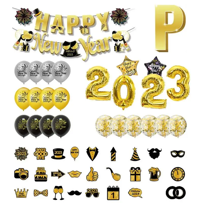 2023 New Years Decorations Black And Gold Happy New Year Backdrop Set New Year Photo Backdrops Party Supplies For Home Decor
2023 New Years Decorations Black And Gold Happy New Year Backdrop Set New Year Photo Backdrops Party Supplies For Home Decor