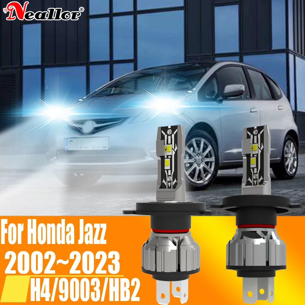 2pcs H4 Led Headlight Canbus No Error HB2 9003 Car Bulb High Power 6000K White Light Diode Lamp 12v 55w For Honda Jazz 2002~2023
2pcs H4 Led Headlight Canbus No Error HB2 9003 Car Bulb High Power 6000K White Light Diode Lamp 12v 55w For Honda Jazz 2002~2023