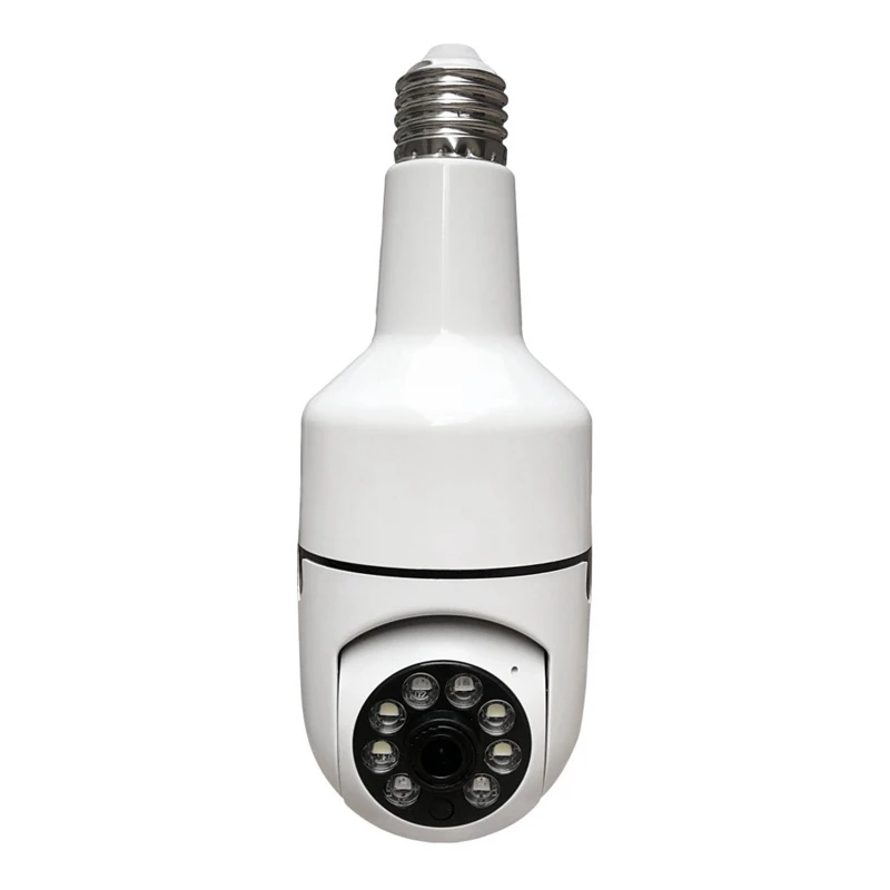 360° Moving Head Bulb Camera, HD Wifi Security Camera, Active Defense Ceiling Camera With Sound And Light Alarm
360° Moving Head Bulb Camera, HD Wifi Security Camera, Active Defense Ceiling Camera With Sound And Light Alarm
