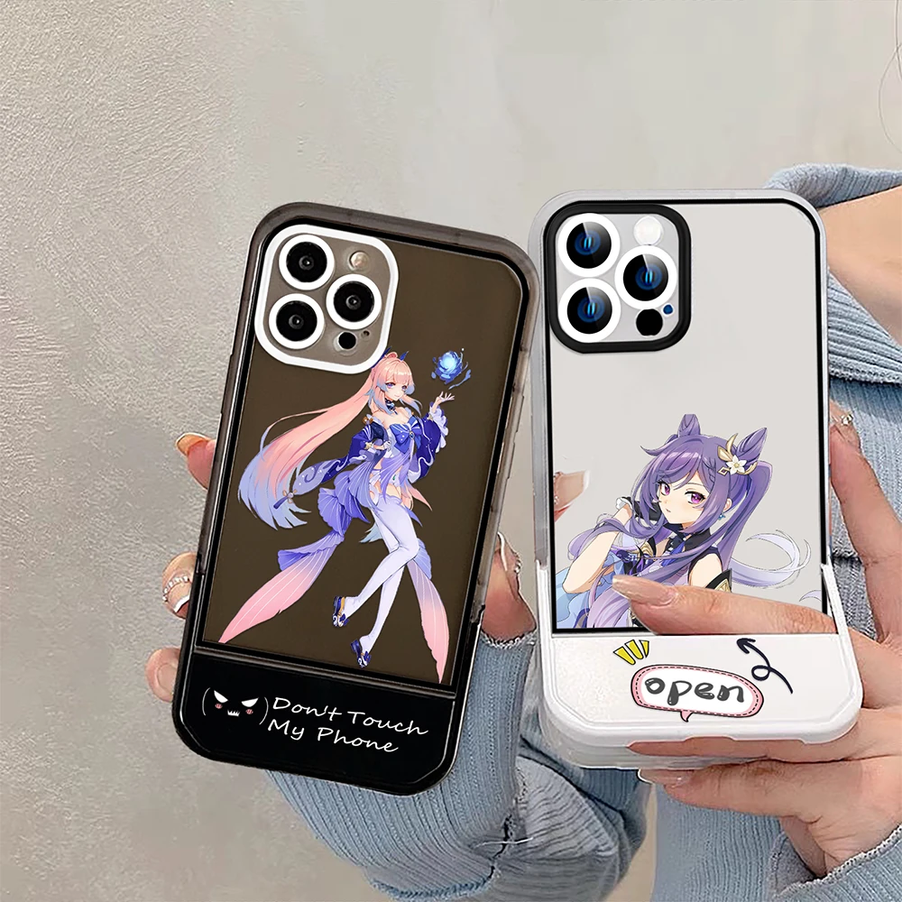 Genshin Impact Keqing Stand Holder Case for iPhone 14ProMax 14Plus 13 12 11 Pro Max Transparent Soft Silicone Protection Shell
Genshin Impact Keqing Stand Holder Case for iPhone 14ProMax 14Plus 13 12 11 Pro Max Transparent Soft Silicone Protection Shell