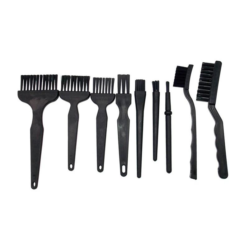 Hot Sale 9Pcs Anti Static Brush ESD Safe Details Cleaning Brush Tool For Mobile Phone Tablet PCB BGA Repair Work
Hot Sale 9Pcs Anti Static Brush ESD Safe Details Cleaning Brush Tool For Mobile Phone Tablet PCB BGA Repair Work