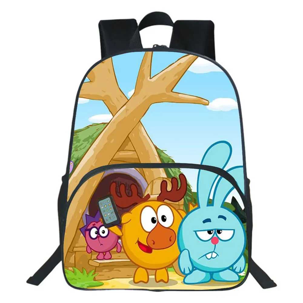 

Kikoriki Backpacks Men Bagpacks Boy Girl Casual Lovely Schoolbag Teen Bookbag Large Capacity Rucksack Fashion Cartoon Knapsack