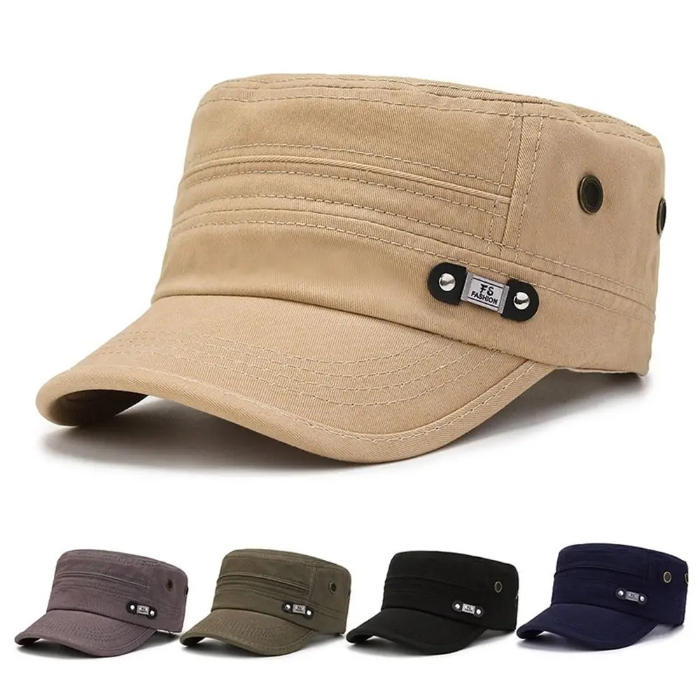 

Быстросохнущие кепки в стиле милитари для мужчин и женщин, летние бейсболки с плоским верхом, уличная армейская Кепка, сетчатая дышащая Военная Кепка, 2023