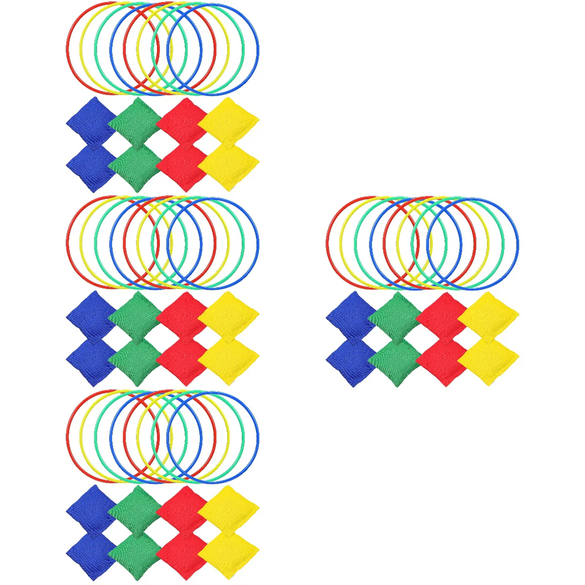 64 шт., пластиковые кольца-броши для детей 
64 шт., пластиковые кольца-броши для детей