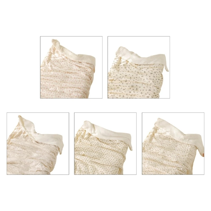 150x120cm Soft Muslin Quilt Baby Cotton Quilts for Infant Bedding Essential Air Conditioners Quilt Great Shower Gift
150x120cm Soft Muslin Quilt Baby Cotton Quilts for Infant Bedding Essential Air Conditioners Quilt Great Shower Gift