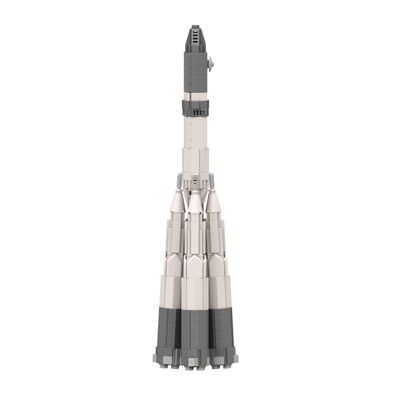 MOC Saturn V Space Soviet N1 Moon Rocket Family Vostok Building Blocks Set R-7 Explore Vehicle Bricks Toy For Children Kid Gifts
MOC Saturn V Space Soviet N1 Moon Rocket Family Vostok Building Blocks Set R-7 Explore Vehicle Bricks Toy For Children Kid Gifts