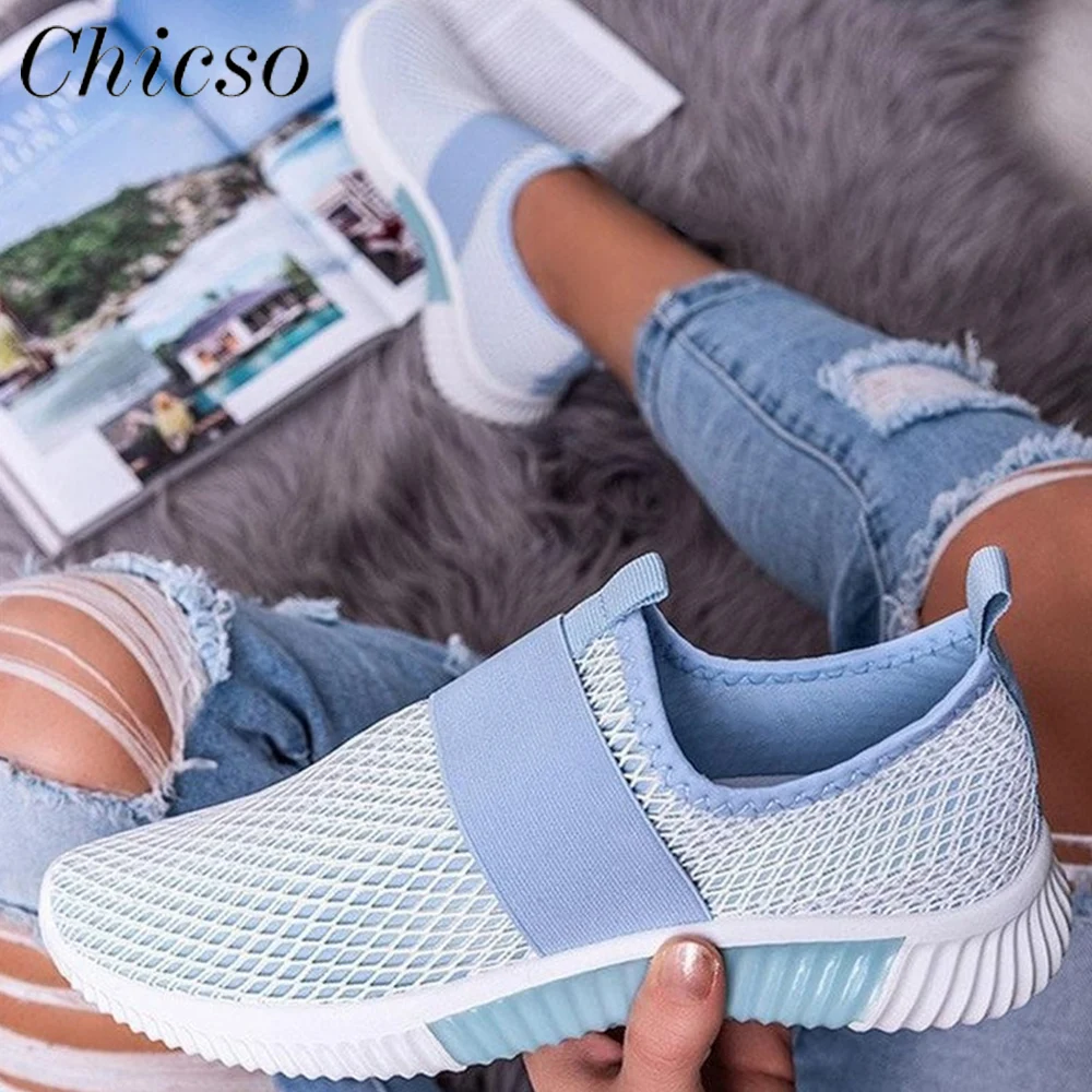 2023 Women's Sport Shoes Spring New Fashion Patchwork Knitted Fabric Casual Shoes 35-43 Large-Sized Female Running Sneakers
2023 Women's Sport Shoes Spring New Fashion Patchwork Knitted Fabric Casual Shoes 35-43 Large-Sized Female Running Sneakers