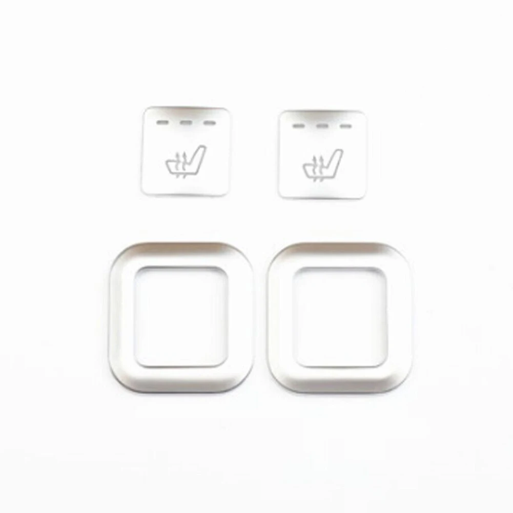 Button Frame Cover Stylish Trim Useful Accessories Backseat Heating Hot Sale Interior Paste Mount Popular 2 Set
Button Frame Cover Stylish Trim Useful Accessories Backseat Heating Hot Sale Interior Paste Mount Popular 2 Set