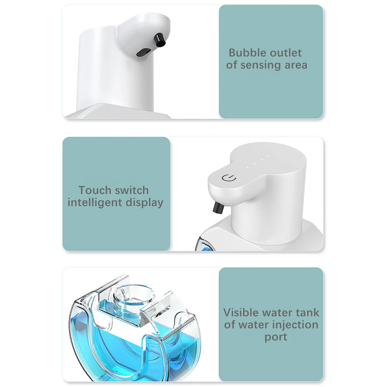 Soap Pump Dispenser USB Rechargeable Adjustable for Home Kitchen Dormitory
Soap Pump Dispenser USB Rechargeable Adjustable for Home Kitchen Dormitory