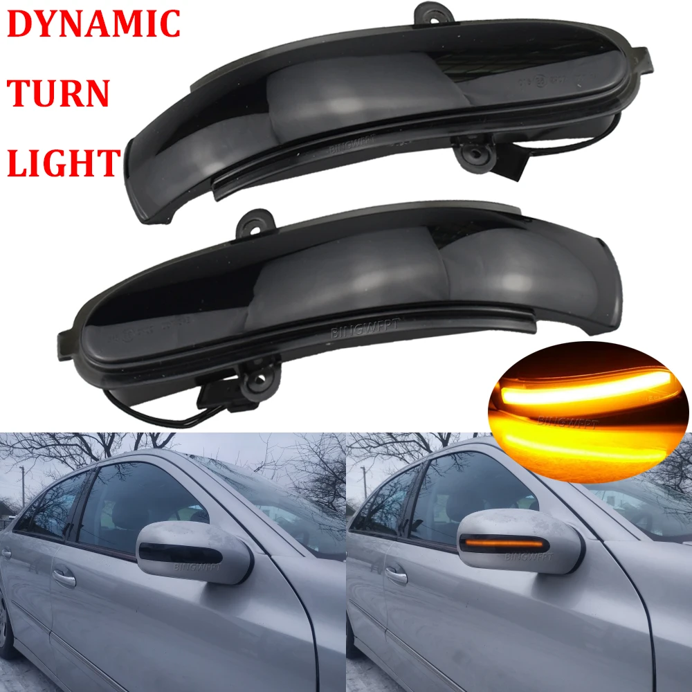 

Dynamic Turn Signal Blinker For Mercedes Benz E Class W211 S211 2002-2006 G Class W463 Side Mirror Indicator Sequential Light