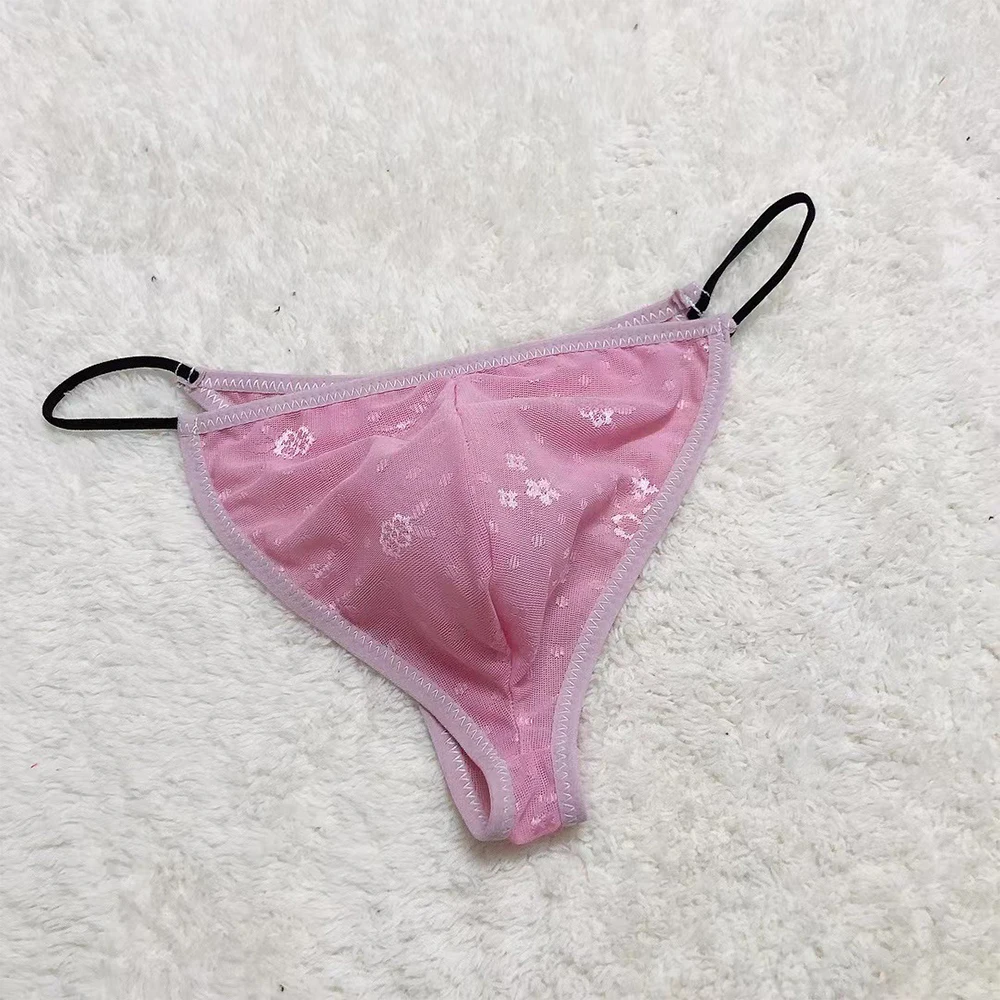 Sexy Men Sheer Pouch G String Bikini Briefs Thongs Underwear Underpants Thin Pattern Jacquard Plus Size Briefs Scrotum Bulge
Sexy Men Sheer Pouch G String Bikini Briefs Thongs Underwear Underpants Thin Pattern Jacquard Plus Size Briefs Scrotum Bulge
