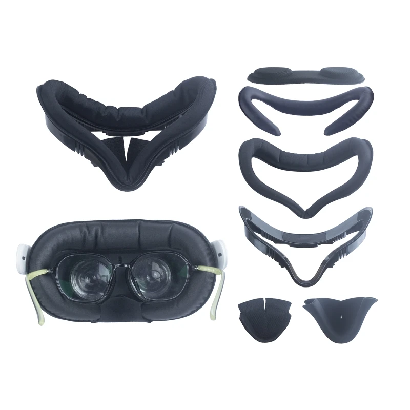 Leather Face Cover VR Lens Cover Face Protective Cover Compatible with Oculus Quest 2 VR Headsets Light Weight Cushion
Leather Face Cover VR Lens Cover Face Protective Cover Compatible with Oculus Quest 2 VR Headsets Light Weight Cushion