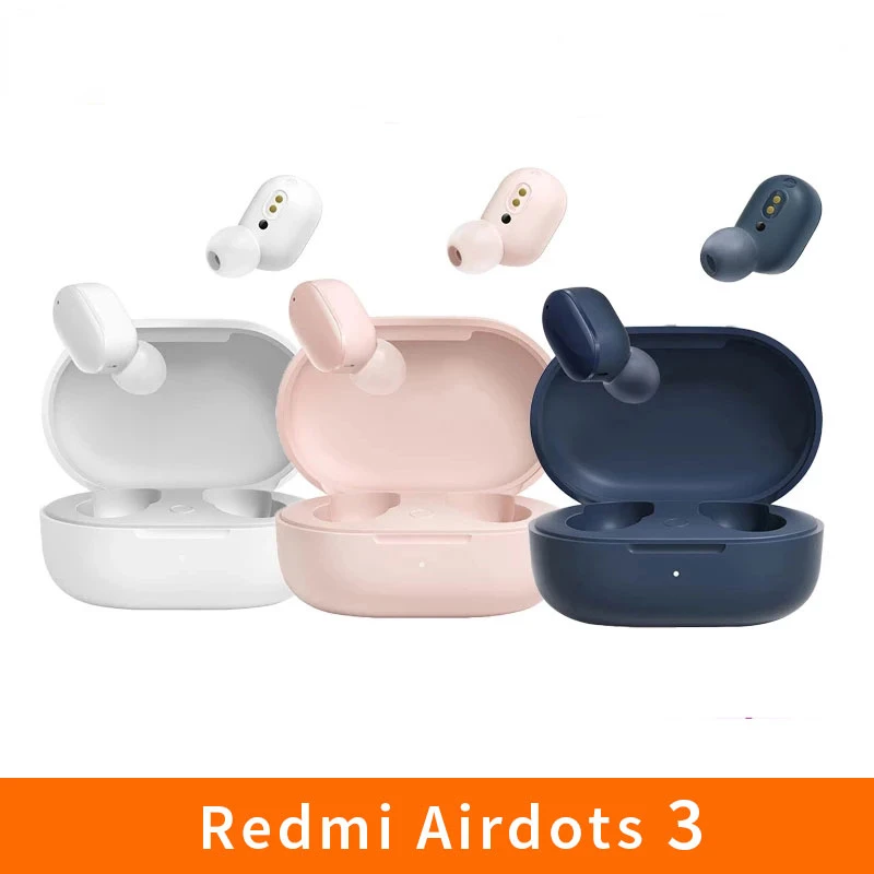 Xiaomi redmi airdots 3 TWS Bluetooth 5.2 headset, wireless headset, aptx adaptive bass stereo with microphone, hands-free
Xiaomi redmi airdots 3 TWS Bluetooth 5.2 headset, wireless headset, aptx adaptive bass stereo with microphone, hands-free
