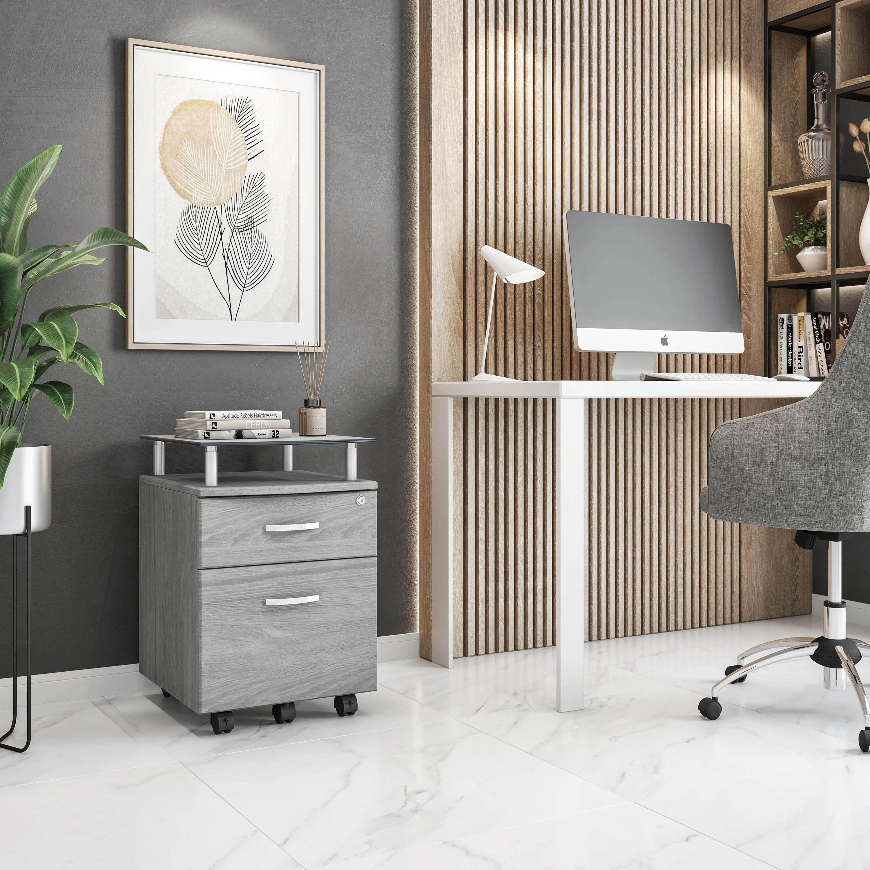 Шкаф для документов Techni furniture с стеклянным верхним ящиком и замками, серый шкаф для хранения из массива дерева 
Шкаф для документов Techni furniture с стеклянным верхним ящиком и замками, серый шкаф для хранения из массива дерева