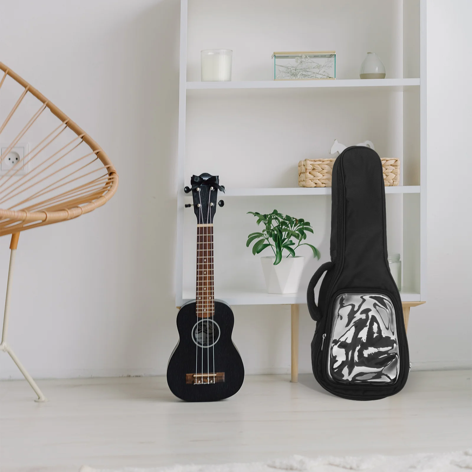 Ukulele Bag Portable Storage Container Carrying Musical Instrument Pouch Case
Ukulele Bag Portable Storage Container Carrying Musical Instrument Pouch Case