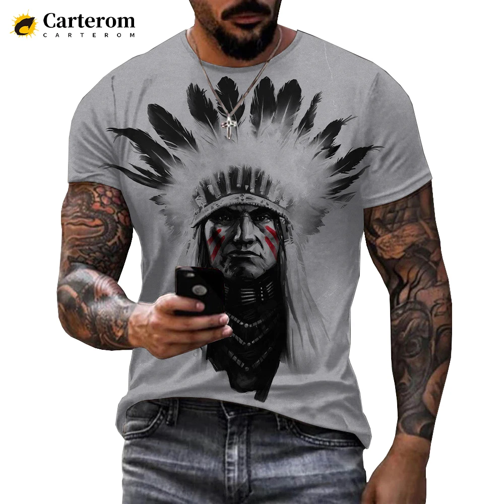 Indians 3D Printed T-shirt Unisex Fashion Casual O-Neck Short Sleeve Indian Culture Men T-shirt Streetwear Oversized Tops
Indians 3D Printed T-shirt Unisex Fashion Casual O-Neck Short Sleeve Indian Culture Men T-shirt Streetwear Oversized Tops