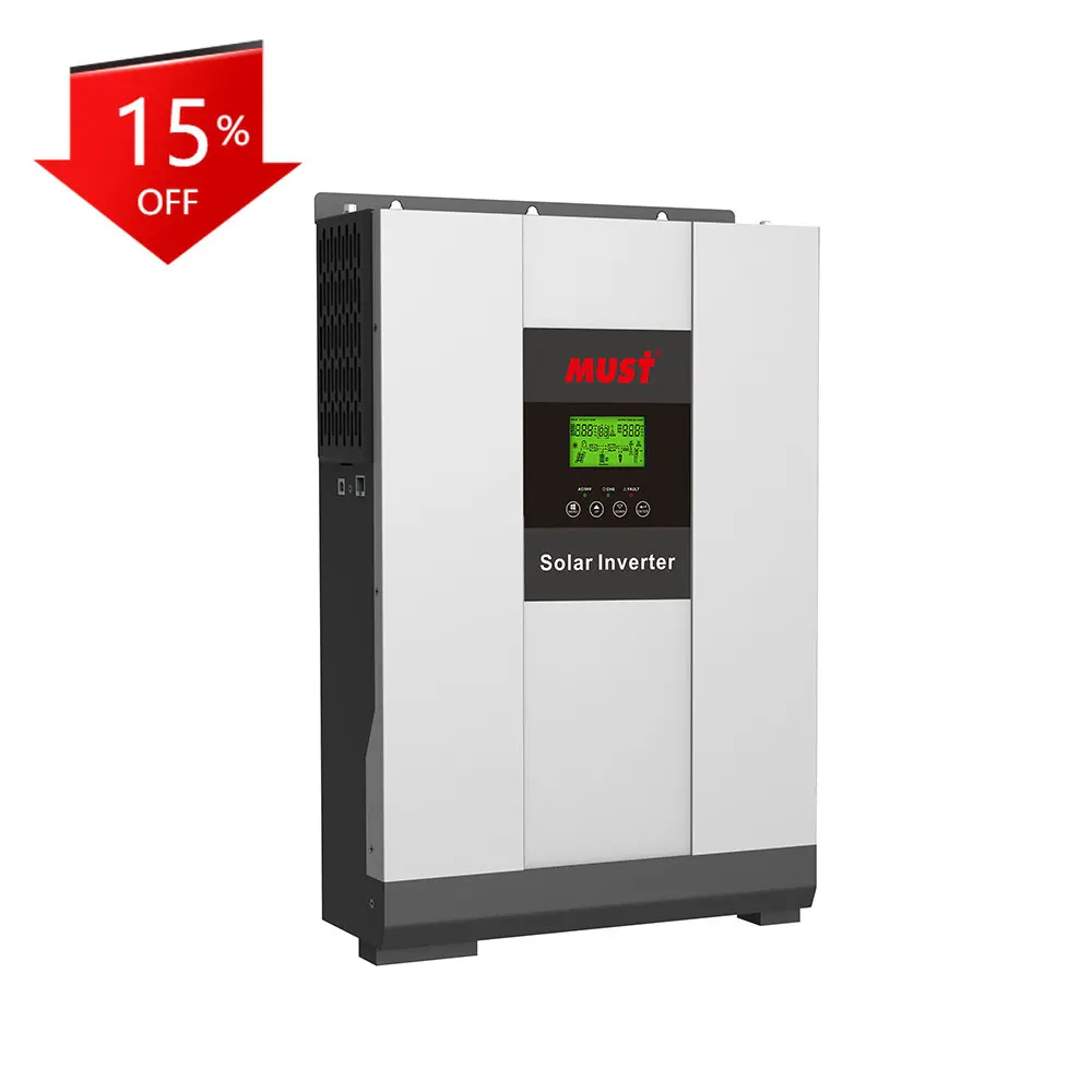 MUST Hybrid Solar Power Inverter On/Off Grid Solar Energy Household System
MUST Hybrid Solar Power Inverter On/Off Grid Solar Energy Household System
