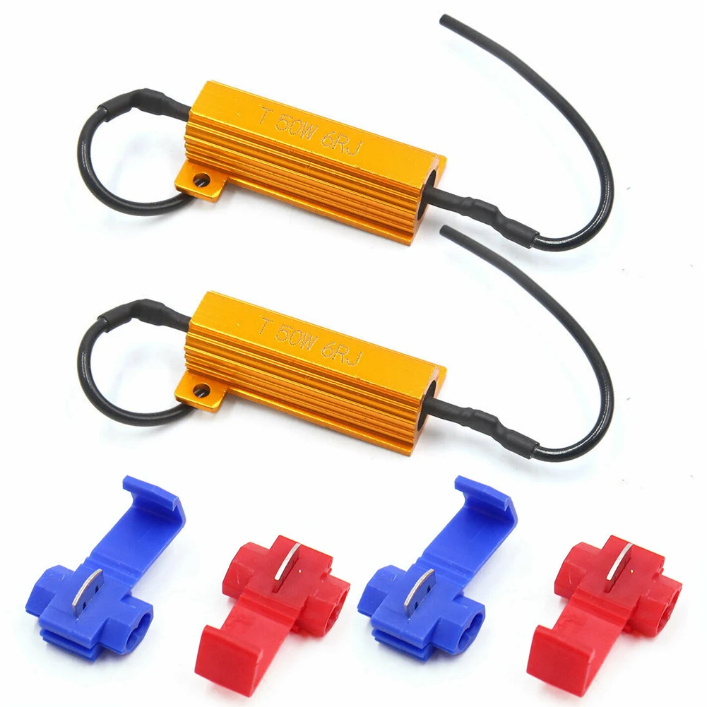 2 X Car LED Bulb Warning Error Decoder No Error Free Load Resistor For Fog Light Headlight Daytime Running Lights
2 X Car LED Bulb Warning Error Decoder No Error Free Load Resistor For Fog Light Headlight Daytime Running Lights