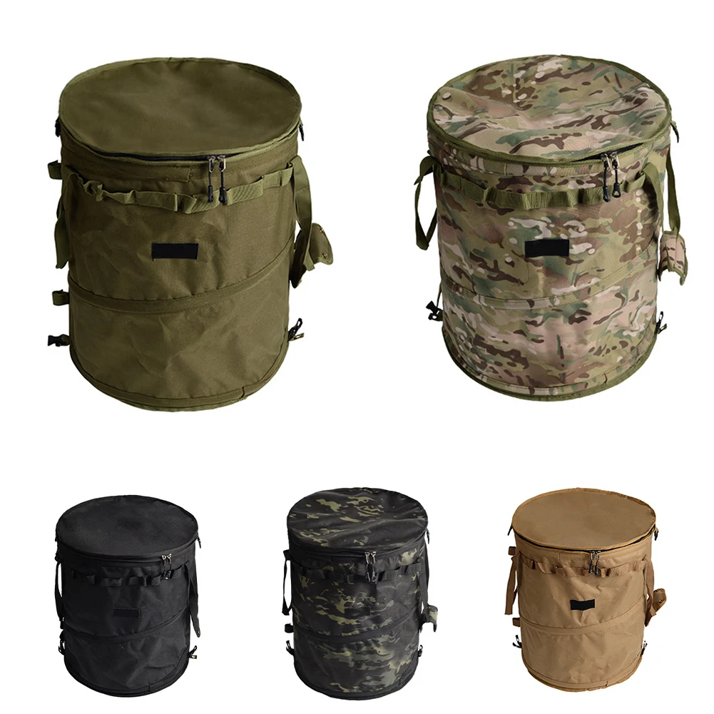 41x47cm Folding Trash Can Picnic Dirty Clothes Basket Spring Storage Drum Camping Trash Can Picnic Debris Dirty Clothes Basket
41x47cm Folding Trash Can Picnic Dirty Clothes Basket Spring Storage Drum Camping Trash Can Picnic Debris Dirty Clothes Basket