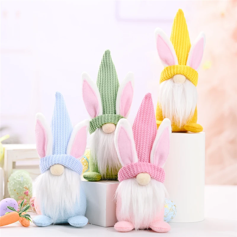 Easter Faceless Happy Rabbit Doll For Home Wedding Decor Easter Stage Layout Party Decoration Kids Gift Bunny Doll Ornament
Easter Faceless Happy Rabbit Doll For Home Wedding Decor Easter Stage Layout Party Decoration Kids Gift Bunny Doll Ornament