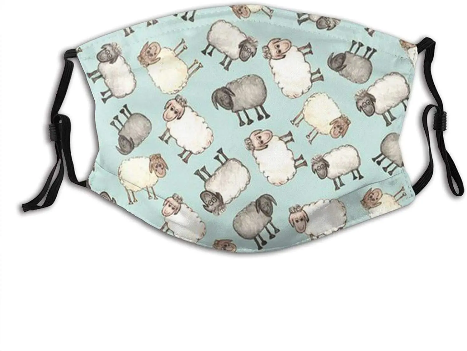 Маска для лица с принтом овец, декоративная | Регулируемая, с 2 фильтрами для мужчин и женщин, ткань для банданов
Маска для лица с принтом овец, декоративная | Регулируемая, с 2 фильтрами для мужчин и женщин, ткань для банданов