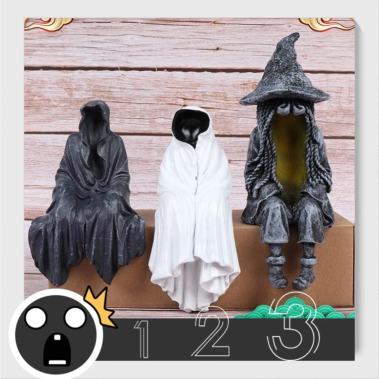 Halloween Weird Compulsive Toys Atmosphere Trio Party Decoration Shooting Props Home Resin Ornaments
Halloween Weird Compulsive Toys Atmosphere Trio Party Decoration Shooting Props Home Resin Ornaments