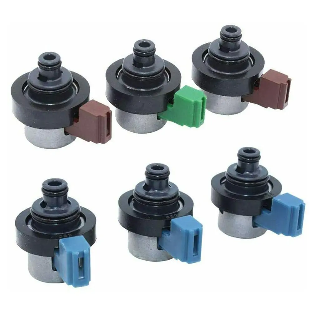 6pcs Solenoid Valve 4EAT Transmission Case Solenoid Valve Kit Automobile Refitting Accessories Metal Parts
6pcs Solenoid Valve 4EAT Transmission Case Solenoid Valve Kit Automobile Refitting Accessories Metal Parts