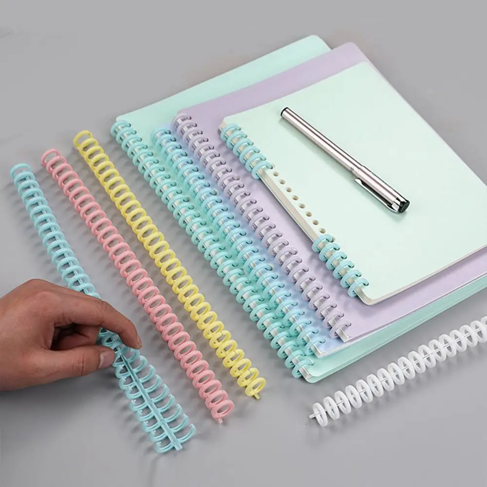 Binder Buckle Notebook Binding Clip 12mm 30 Hole Binding Strip Book Circles Plastic A4 A5 B5 Loose-leaf Ring
Binder Buckle Notebook Binding Clip 12mm 30 Hole Binding Strip Book Circles Plastic A4 A5 B5 Loose-leaf Ring