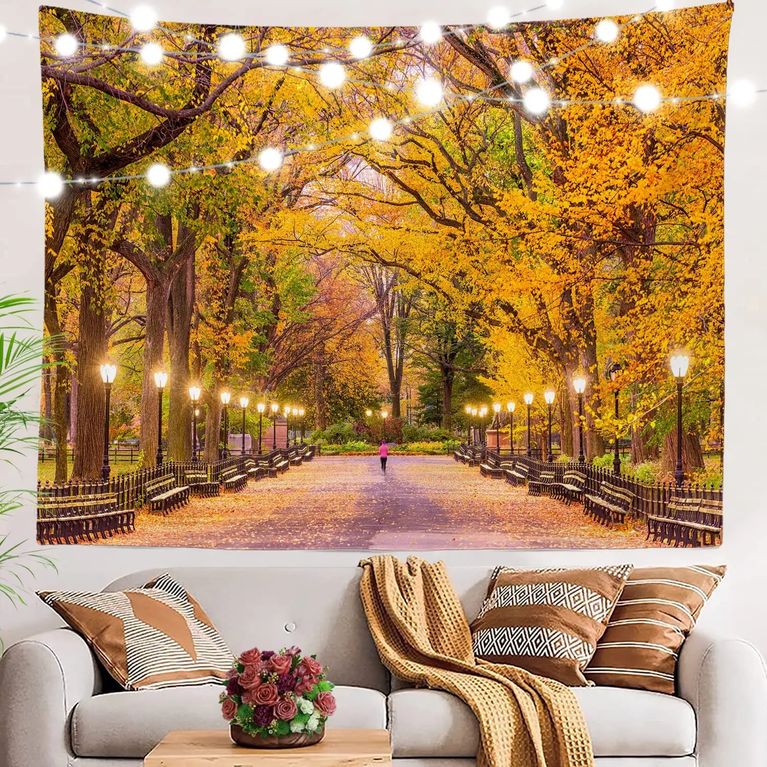 Yellow Autumn Autumn Tree Tapestry Scenery Maple Leaf Large Wall Hanging Polyester Tablecloths Tapestry for Bedroom Living Room
Yellow Autumn Autumn Tree Tapestry Scenery Maple Leaf Large Wall Hanging Polyester Tablecloths Tapestry for Bedroom Living Room