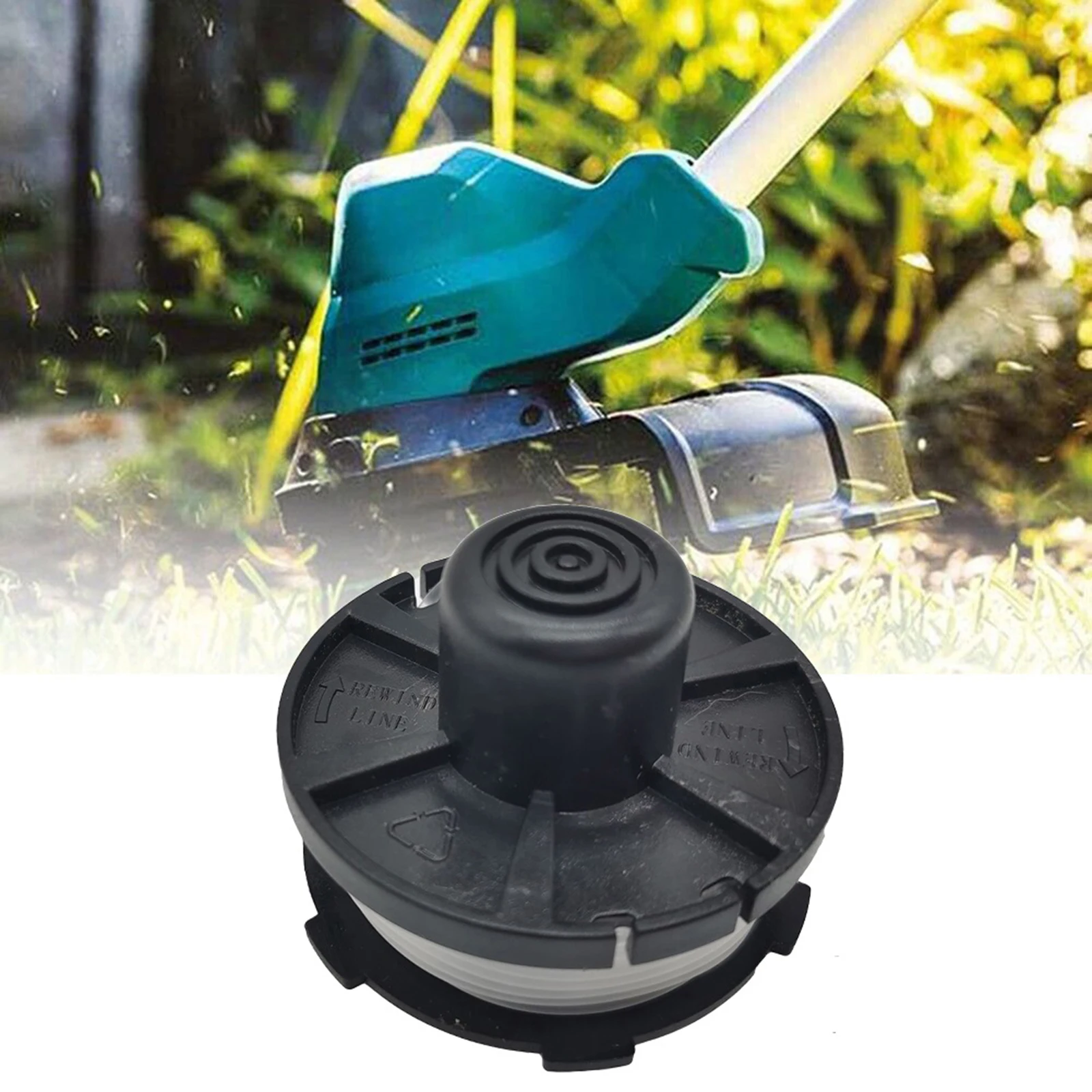 Line Spool Cover Set For Makita 195858-1196146-9 Tap & Go 1.6MM Trimmer DUR181Z Spool Head & Cover String Trimmer Parts
Line Spool Cover Set For Makita 195858-1196146-9 Tap & Go 1.6MM Trimmer DUR181Z Spool Head & Cover String Trimmer Parts