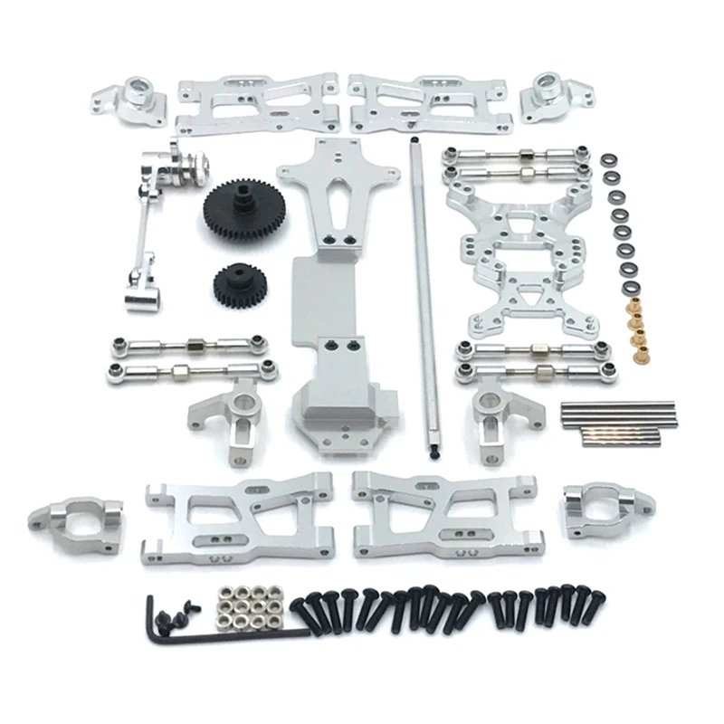 Metal Upgrade Parts Modification Kits Swing Arm Link Rod Set for Wltoys 144001 144002 1/14 RC Car Spare Accessories
Metal Upgrade Parts Modification Kits Swing Arm Link Rod Set for Wltoys 144001 144002 1/14 RC Car Spare Accessories