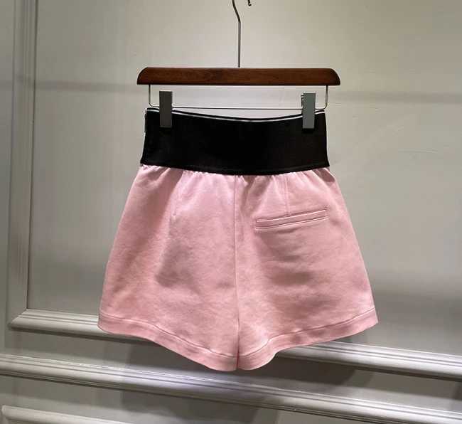 Fashion Classic Trendy luxury design 22 Summer Letter Ribbon Women's High Waist Pants Elastic Women's Suit Shorts
Fashion Classic Trendy luxury design 22 Summer Letter Ribbon Women's High Waist Pants Elastic Women's Suit Shorts