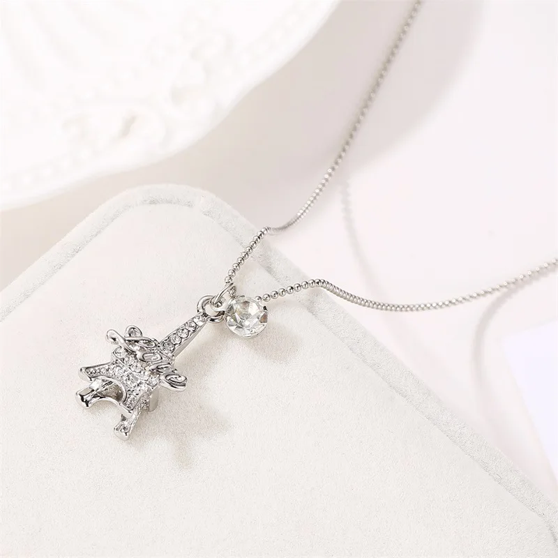 Ins Diamond-Encrusted Iron Tower Necklace Female Retro Fashion Niche Design Love Letter Clavicle Chain Couple Necklace
Ins Diamond-Encrusted Iron Tower Necklace Female Retro Fashion Niche Design Love Letter Clavicle Chain Couple Necklace
